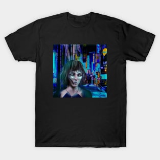 Cyberpunk girl T-Shirt